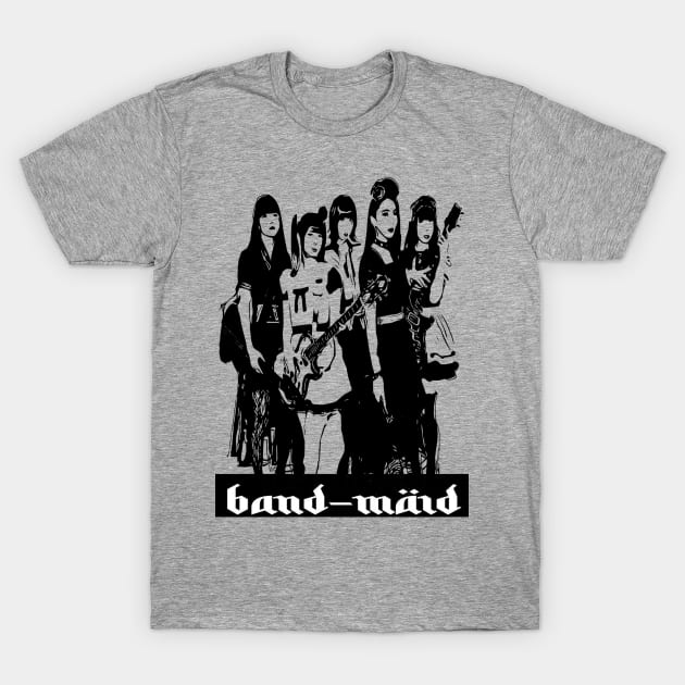 japanese maid band T-Shirt by robinandsmoke